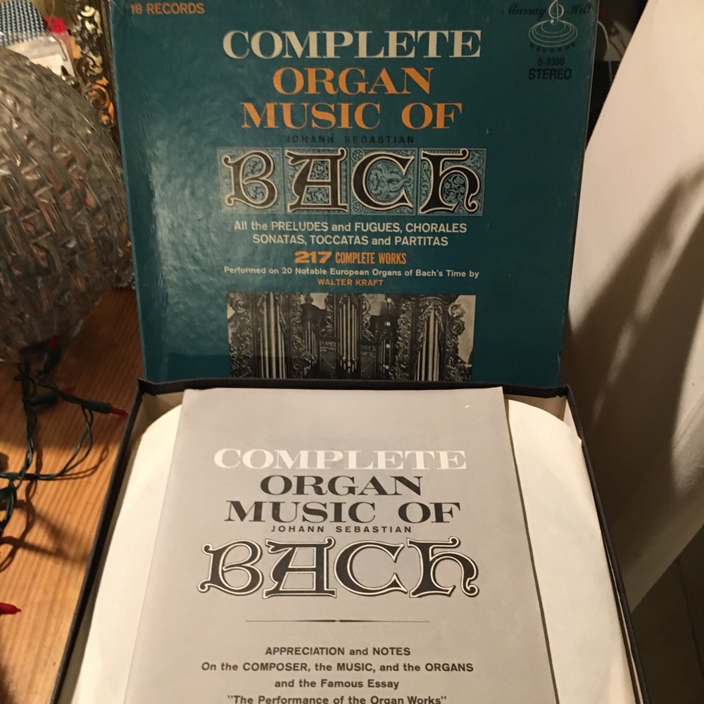 Complete Bach’s Work, 217 Works, Records 1-18